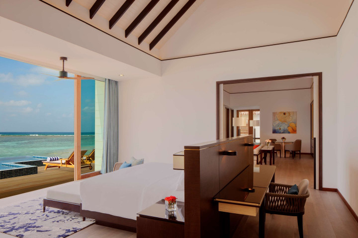 Three Bedroom Overwater Villa with Pool